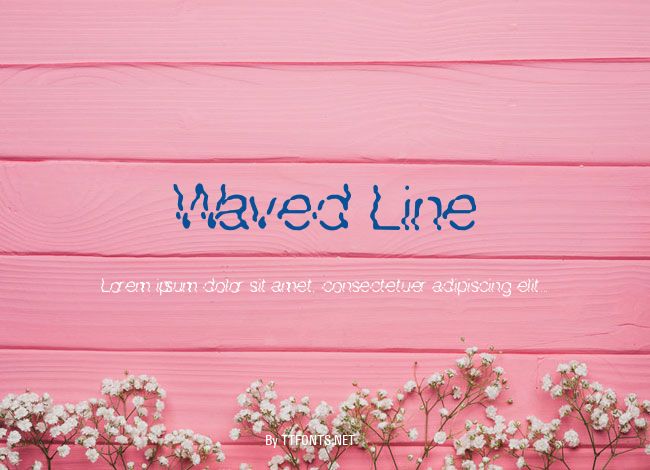 Waved Line example